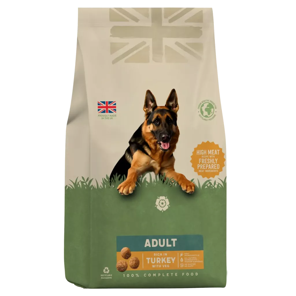 Flat bottom pet food bag