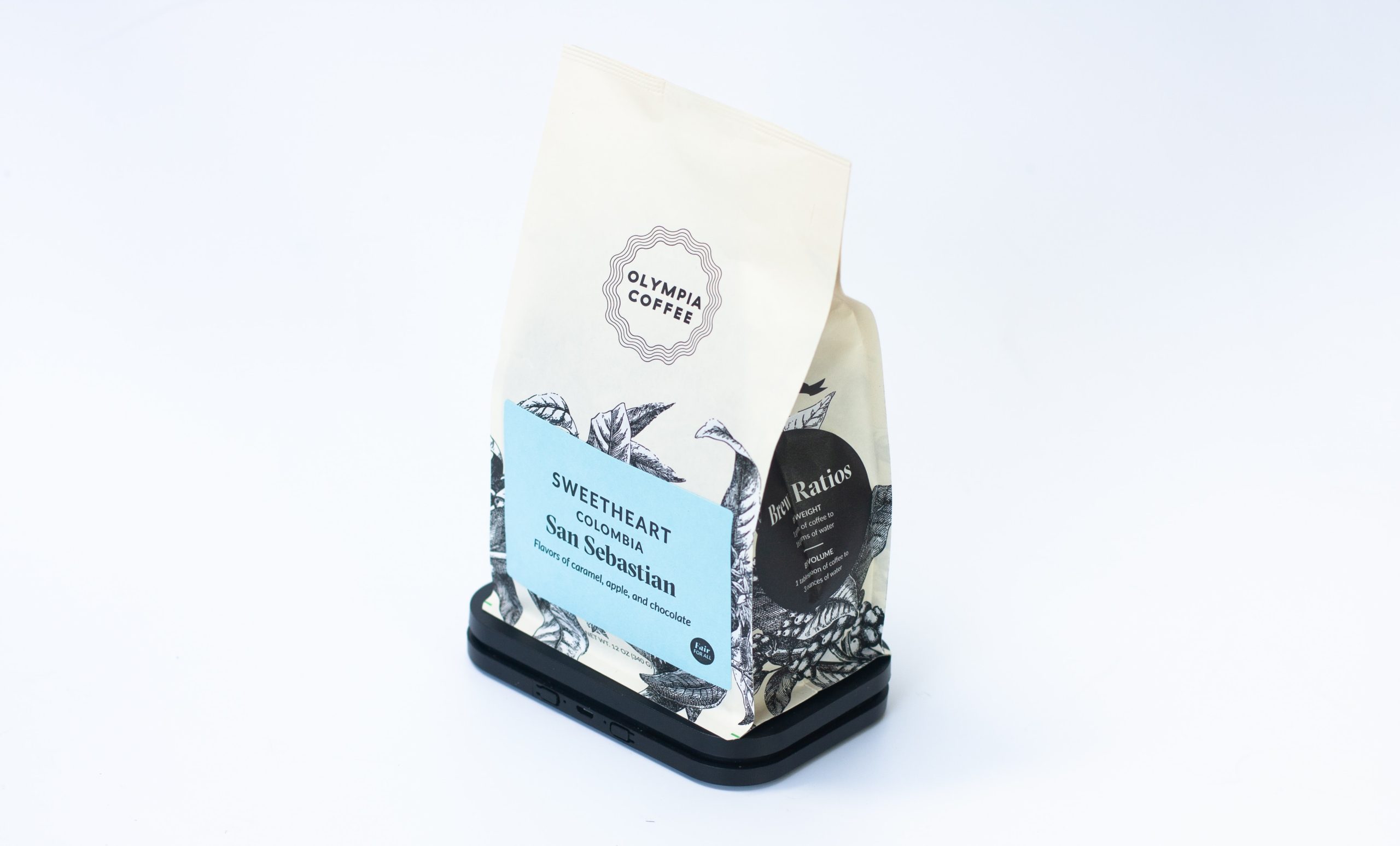 Flat bottom coffee bag Flat bottom coffee bag