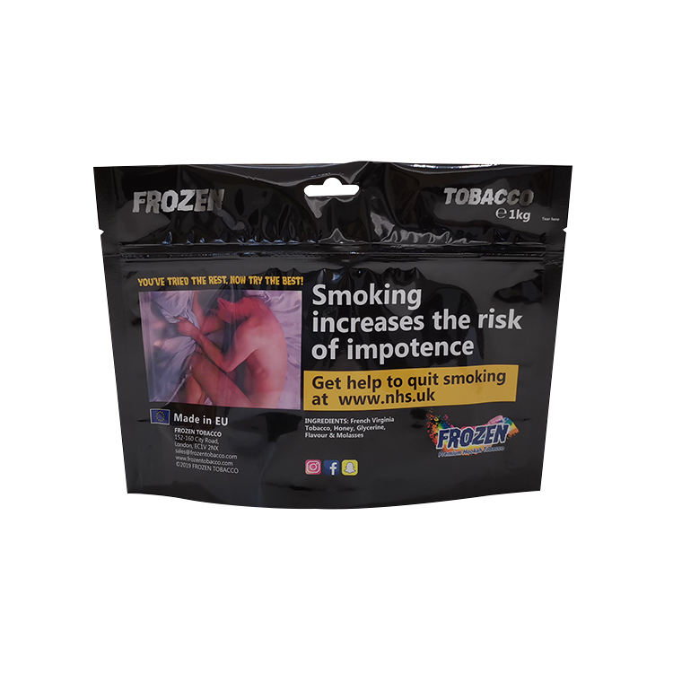 frozen packaging bags for shisha tobacco frozen packaging bags for shisha tobacco
