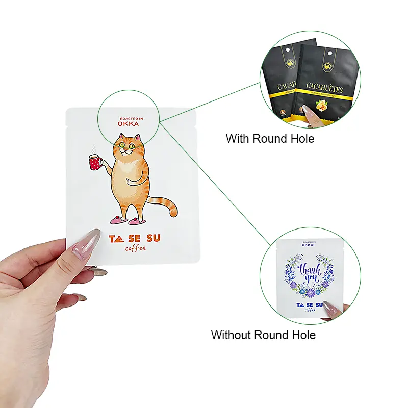 Customization Flat Pouch For Tea Bags/Mylar Bag/Sachet For Tea Packaging Mini Portable
