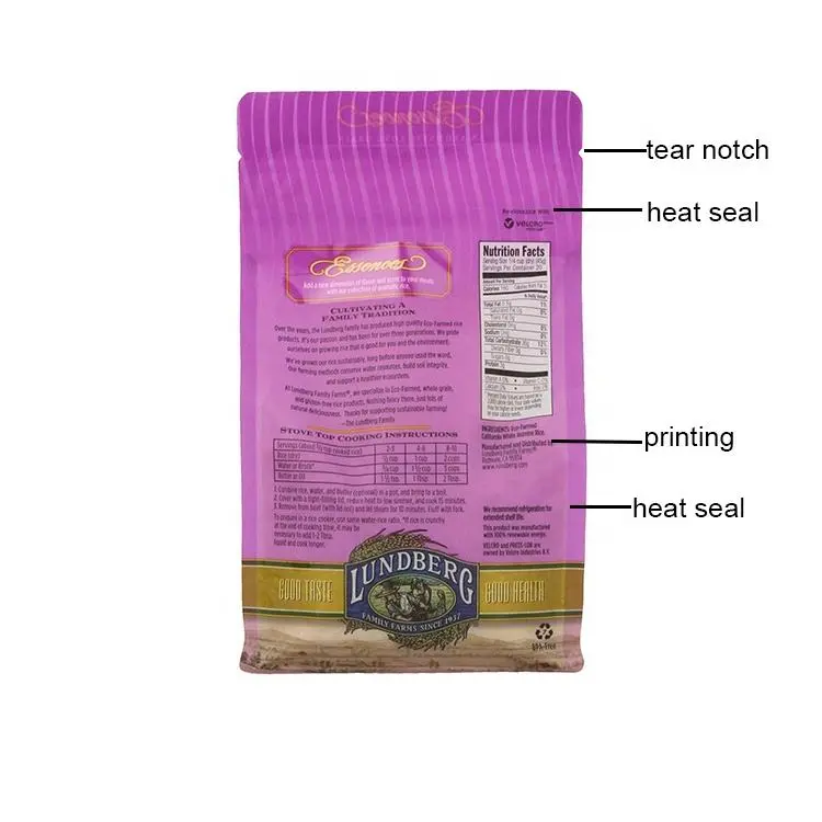 food product type and bag packaging classic jasmine rice/rice bag 1kg 3kg 5kg