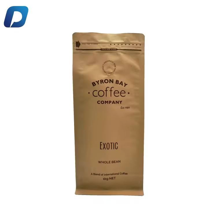 Foil Smell Proof Coffee Zipper Pouch