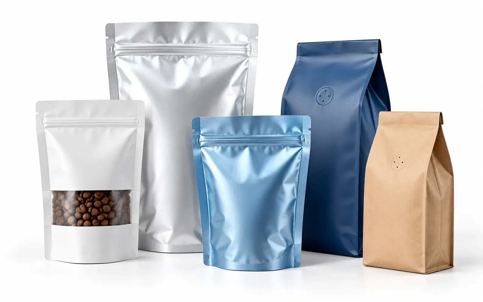 Custom printed flexible packaging pouches by Colorful Packaging