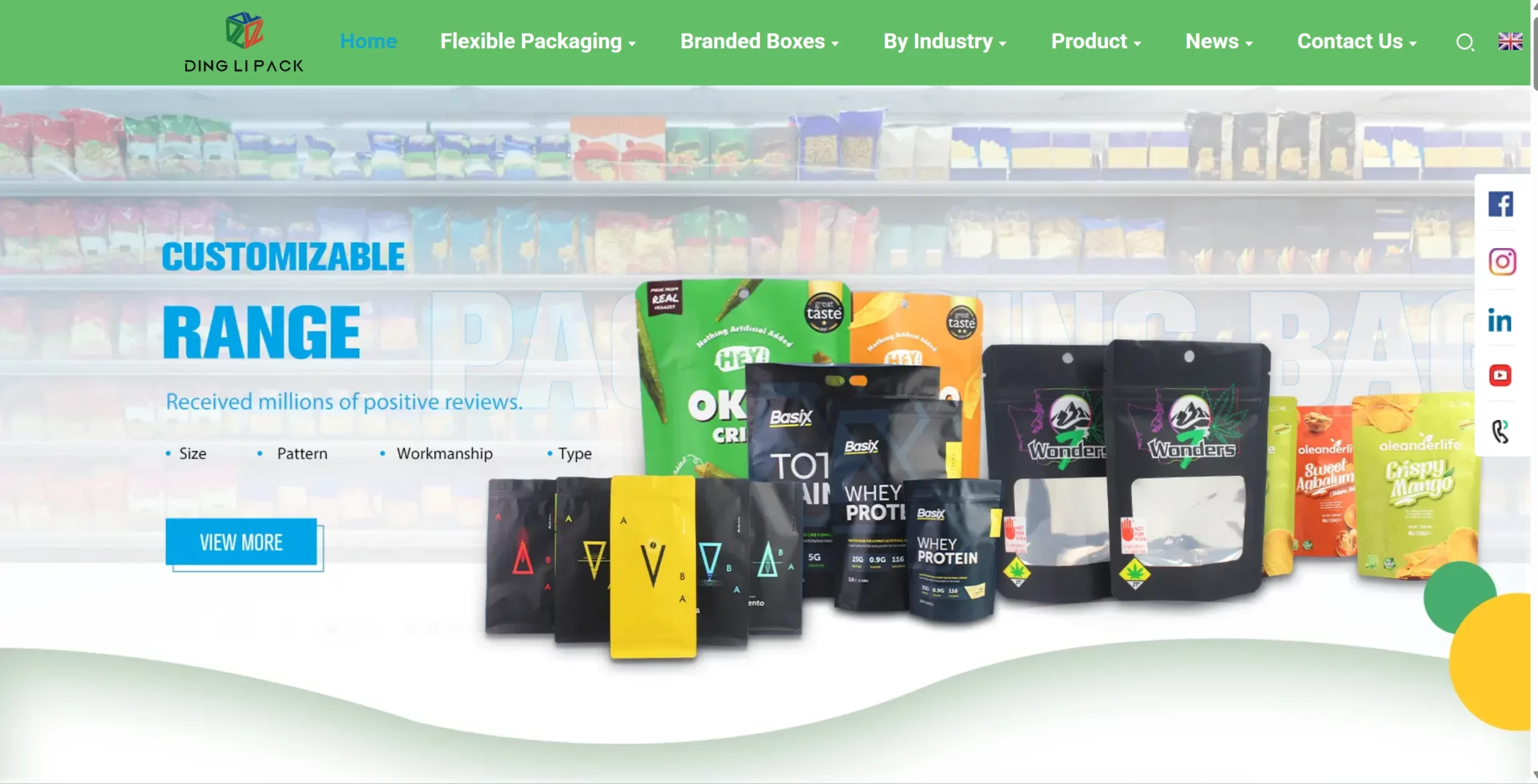 XINDINGLI PACK – custom Mylar bag manufacturer in China